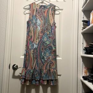 Tommy Hilfiger Paisley sleeveless dress